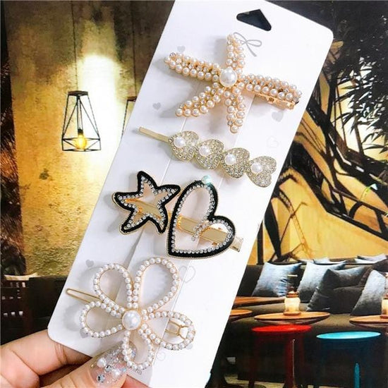 Sweetie Hair Clips (4pcs) - AMOROUSDRESS