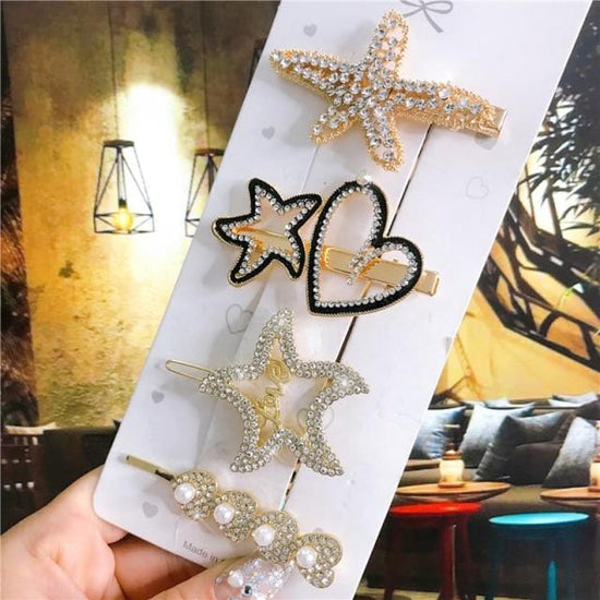 Sweetie Hair Clips (4pcs) - AMOROUSDRESS