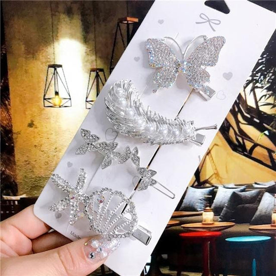 Sweetie Hair Clips (4pcs) - AMOROUSDRESS
