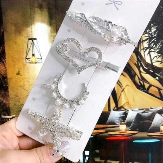 Sweetie Hair Clips (4pcs) - AMOROUSDRESS