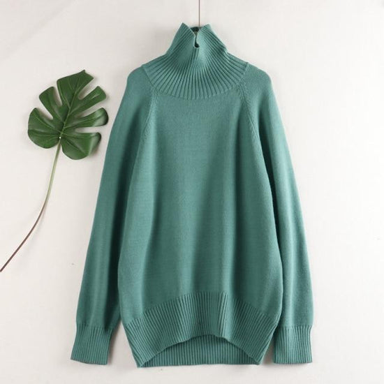 Fine Cashmere Pullover Sweater - AMOROUSDRESS