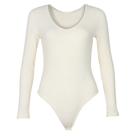 My Beloved Long Sleeve Body Suit - AMOROUSDRESS