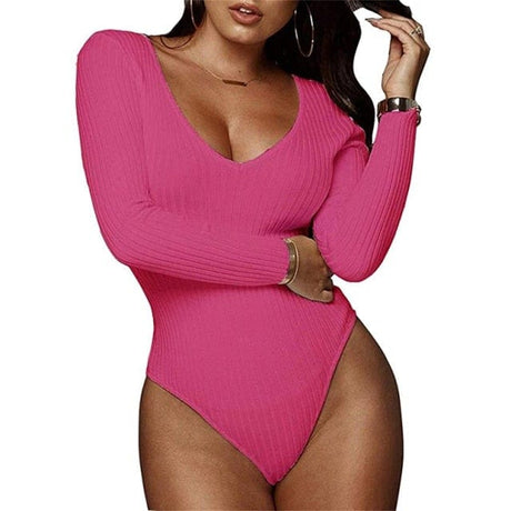 My Beloved Long Sleeve Body Suit - AMOROUSDRESS