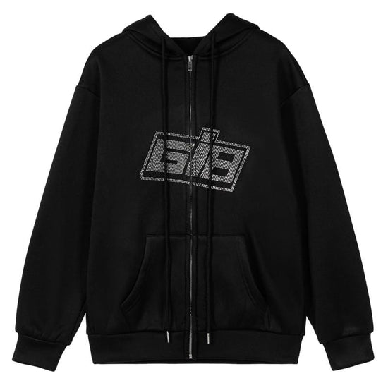 Bling G Hoodie Sweater - AMOROUSDRESS