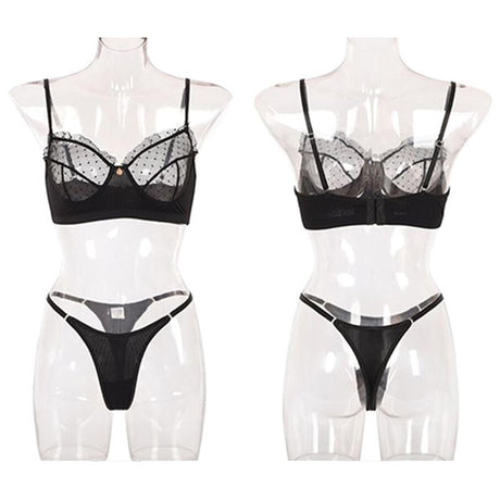 Deep V Erotic Lingerie Set - AMOROUSDRESS