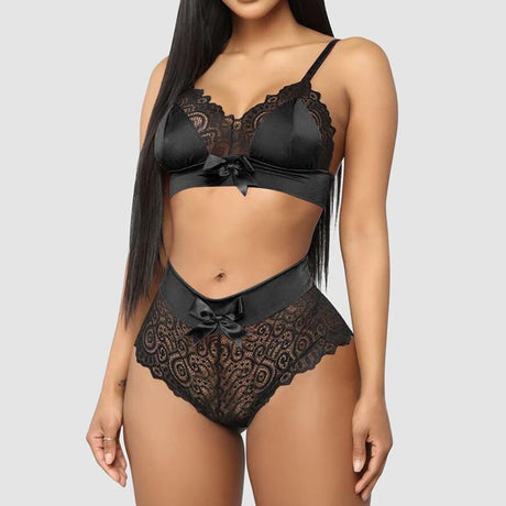 Deep V Erotic Lingerie Set - AMOROUSDRESS