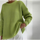 Precious Knitted Oversized Sweater - AMOROUSDRESS