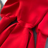 Minx Puff Sleeve Dress - AMOROUSDRESS
