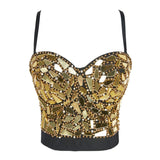 Sexy Rhinestone Corset Top - AMOROUSDRESS