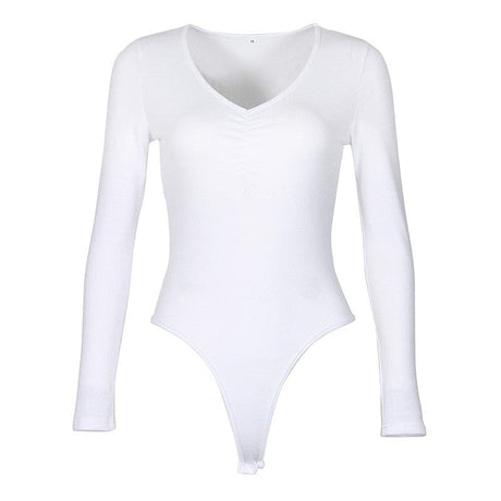 My Beloved Long Sleeve Body Suit - AMOROUSDRESS