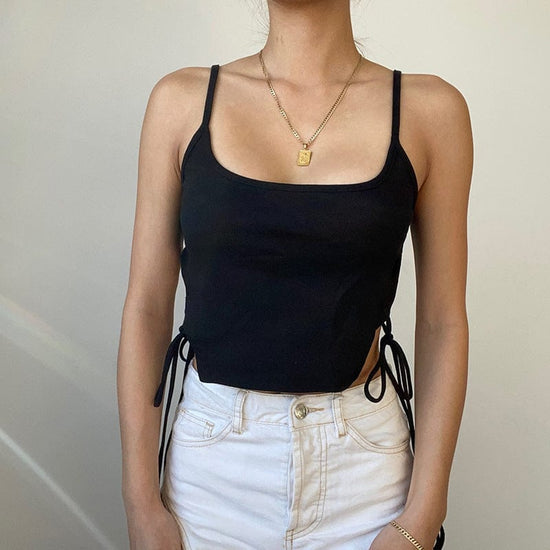 Flawless Y2k Halter Top - AMOROUSDRESS
