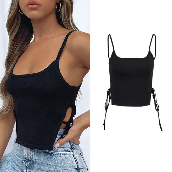 Flawless Y2k Halter Top - AMOROUSDRESS