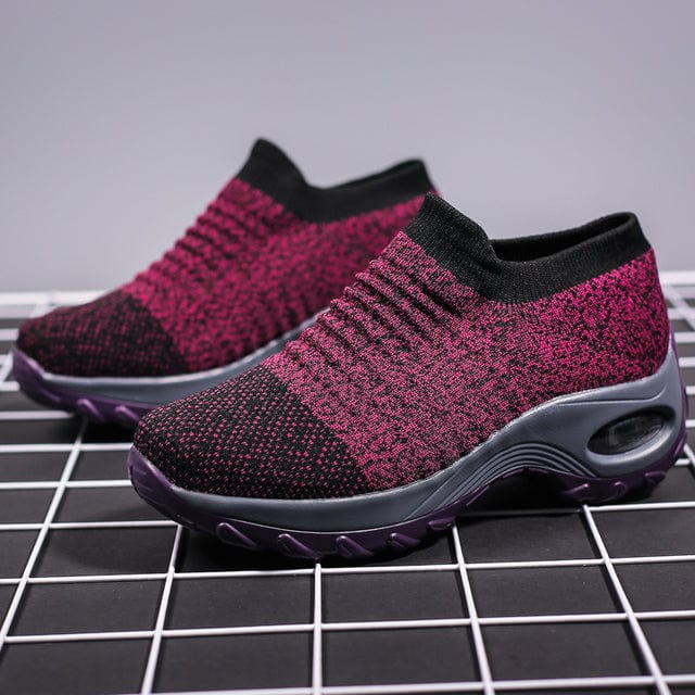 Breathable Mesh Vibe Sneakers - AMOROUSDRESS