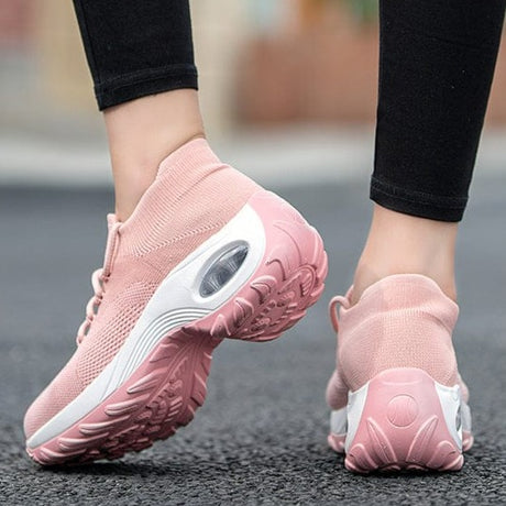 Breathable Mesh Vibe Sneakers - AMOROUSDRESS