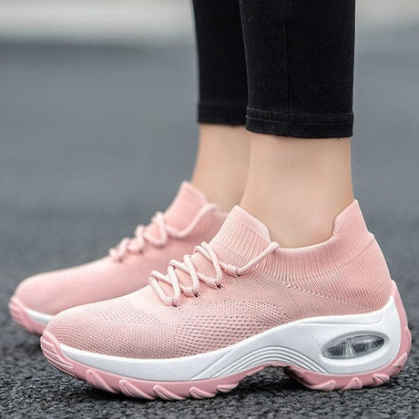 Breathable Mesh Vibe Sneakers - AMOROUSDRESS