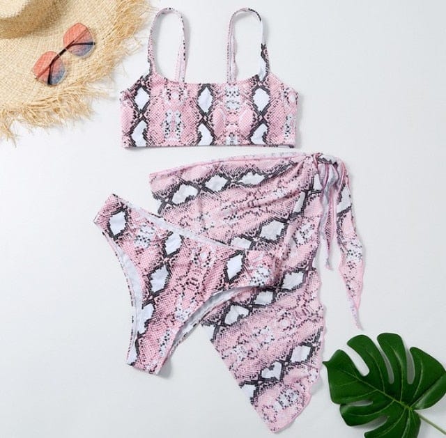 Spotlight Tie Dye Swimwear Set - AMOROUSDRESS