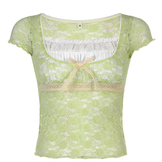 Sweet Baby Lace Top - AMOROUSDRESS