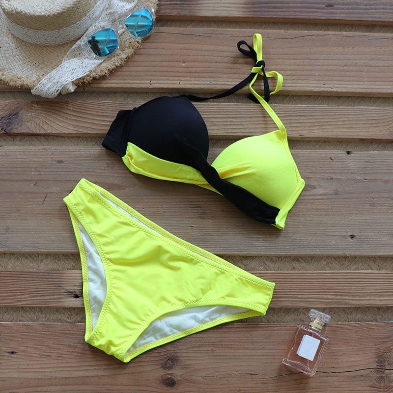 Beretta Halter Bikini Set - AMOROUSDRESS
