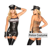 Explicit Cop Costume Set - AMOROUSDRESS