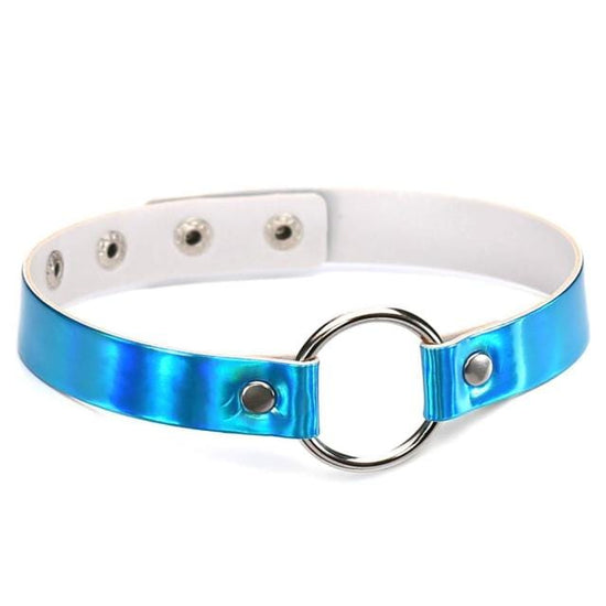 Holographic Daisy Choker - AMOROUSDRESS