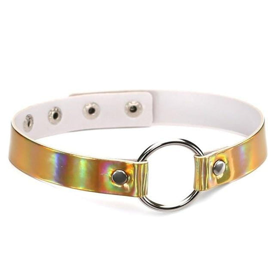 Holographic Daisy Choker - AMOROUSDRESS